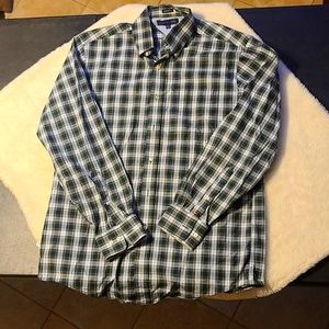 Tommy Hilfiger Men's Button Down Long Sleeve Shirt Size 15.5" / 34 - 35"